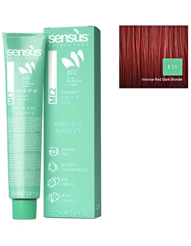 Vegan Hair Dye Sensus MC2 6.55 Intense Red Dark Blonde 100ml OfSt-10031 Sensus Sensus Vegan Hairdyes €12.50 product_reduction...