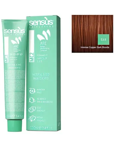 Sensus MC2 Vegan Friendly 6.44 Intense Copper Dark Blonde 100ml 10030 Sensus Vegan Friendly Hairdyes €12.50 €10.08