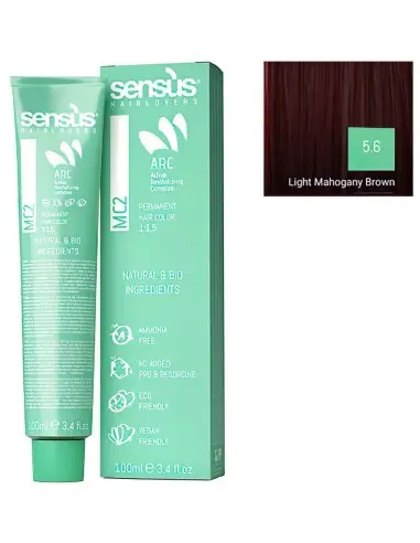 Sensus MC2 Vegan Friendly 5.6 Light Mahogany Brown 100ml 9998 Sensus Sensus Vegan Friendly Hairdyes €12.50 product_reduction_...