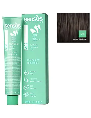 Sensus MC2 Hair Dye Vegan Friendly 5.00 Intense Light Brown 100ml 9994 Sensus Sensus Vegan Friendly Hairdyes €12.50 product_r...