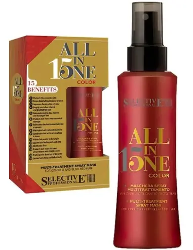 Selective Professional 15 All In One Color Multi-Teatment Spray Mask 150ml 6862 Selective Professional