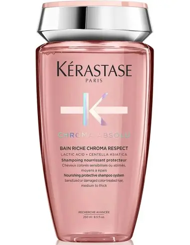 Shampoo Chroma Absolu Bain Riche Chroma Respect Kerastase 250ml 12052 Kerastase Paris Colored €19.60 €15.81