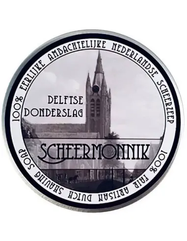 Scheermonnik Σαπούνι Ξυρίσματος Delftse Donderslag 15gr Base-10695 Scheermonnik