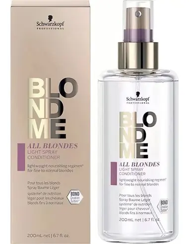 Leave-in Conditioner για Ξανθά Μαλλιά Light Blondme Schwarzkopf 200ml Disc-12098 Schwarzkopf Professional