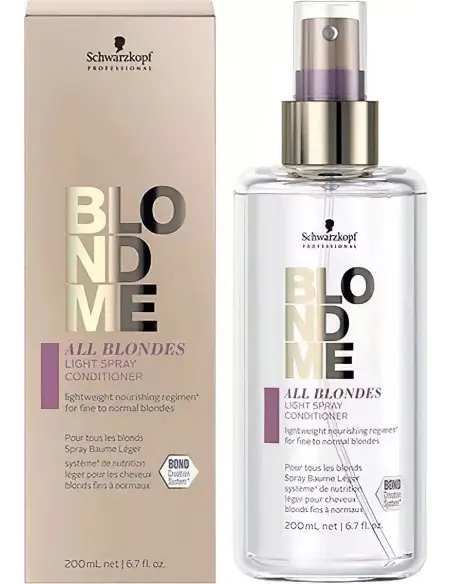 Light Sprey Conditioner All Blondes Blondme Schwarzkopf 200ml Disc-12098 Schwarzkopf Professional Leave In €16.00 product_red...