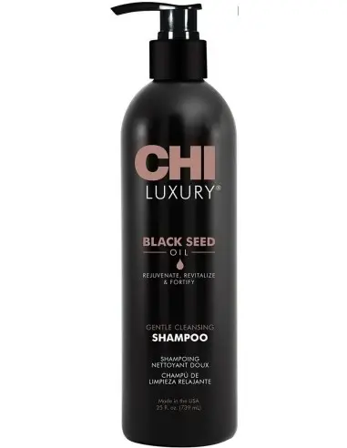 Απαλό Καθαριστικό Σαμπουάν Luxury Black Seed Oil CHI 739ml OfSt-12106 Chi