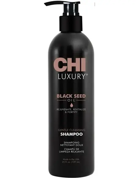 Απαλό Καθαριστικό Σαμπουάν Luxury Black Seed Oil CHI 739ml OfSt-12106 Chi