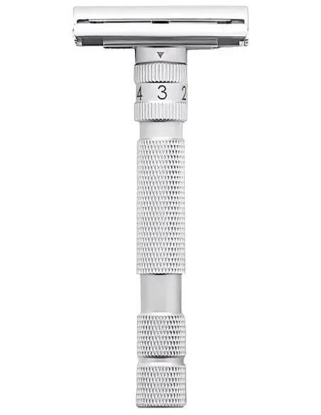 Rockwell Razors Model T Adjustable Butterfly Safety Razor Brushed Chrome OfSt-10930 Rockwell Razors Adjustable Safety Razors ...