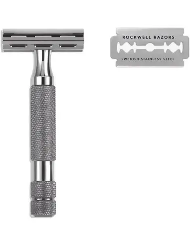 Rockwell Razors 2C Gunmetal Chrome Safety Razor 6399 Rockwell Razors 3 Piece Razors €40.00 product_reduction_percent€32.25