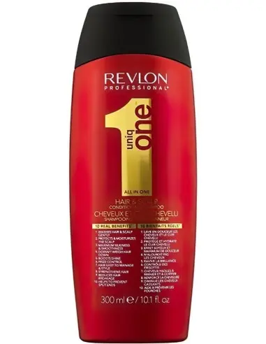 Revlon Uniq One Hair & Scalp Conditioning Shampoo 300ml OfSt-4821 Revlon