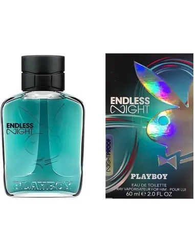 Playboy Endless Night Eau De Toilette For Him 60ml Base-7344 Playboy