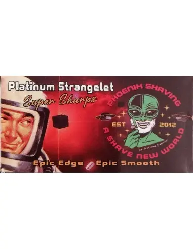 Λεπίδες Ξυρίσματος Platinum Strangelet Super Sharps Phoenix Pack 5 Ξυραφάκια 12125 Phoenix Accountrements