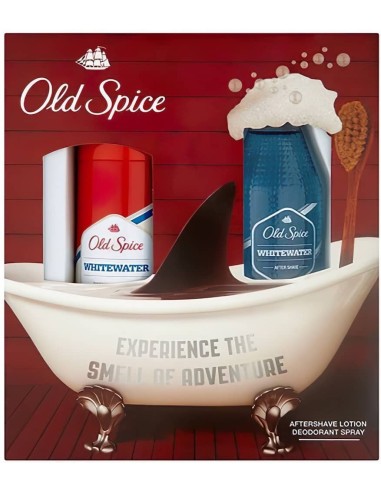 Old Spice Whitewater Set Deodorant Spray 150ml & After Shave Lotion 100ml 2311 Old Spice Σούπερ Δώρα €17.67 product_reduction...