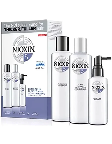 Nioxin Kit System 5 Shampoo 150ml & Conditioner 150ml & Treatment 50ml 0366 Nioxin