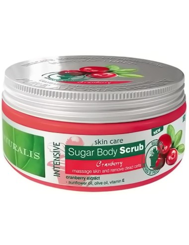 Naturalis Sugar body scrub Cranberry 300gr 7029 Naturalis Body Scrubs €8.78 product_reduction_percent€7.08