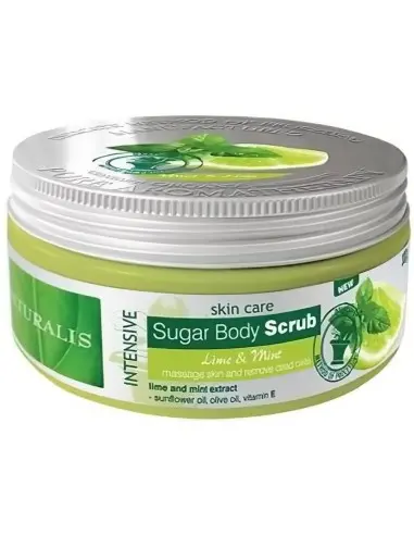 Naturalis Sugar body scrub Lime & Mint 300gr 7027 Naturalis Body Scrubs €8.60 €6.93