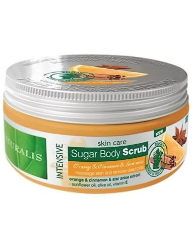 Naturalis Sugar Body Scrub Orange, Cinnamon & Star Anise 300gr 7026 Naturalis Body Scrubs €9.55 product_reduction_percent€7.70