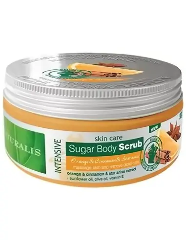 Naturalis Sugar Body Scrub Orange, Cinnamon & Star Anise 300gr 7026 Naturalis Body Scrubs €8.60 €6.93