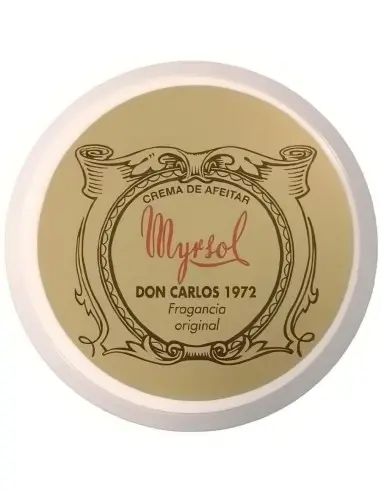 Shaving Cream Don Carlos 1972 By Myrsol 150gr 6297 Myrsol Shaving Creams €18.50 €14.92