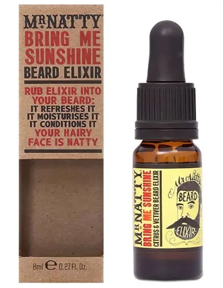 Mr Natty Bring Me Sunshine Beard Elixir 8ml OfSt-6043 Mr Natty Beard Oil €11.90 €9.60
