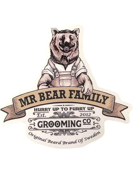 Mr Bear Family Grooming Sticker 7.5 x 6.7cm 1535 Mr Bear Family Stickers €2.90 €2.34