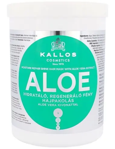 Kallos Μάσκα Μαλλιών με Αλόη 1000ml 9443 Kallos Cosmetics