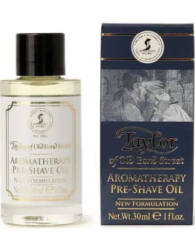 Taylor Of Old Bond Street Pre Shave Aromatherapy Oil 30ml OfSt-3783 Taylor Of Old Bond Street