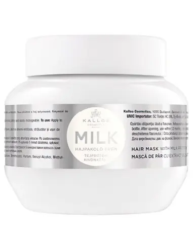 Kallos Milk Hair Mask With Milk Protein 275ml 8656 Kallos Cosmetics