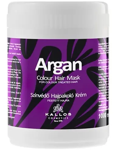 Kallos Argan Colour Hair Mask 1000ml 7538 Kallos Cosmetics