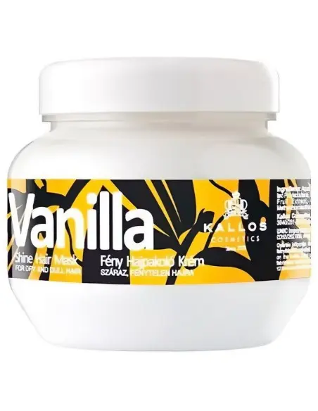 Kallos Vanilla Shine Hair Mask 275ml 7511 Kallos Cosmetics Dry Hair €3.20 product_reduction_percent€2.58