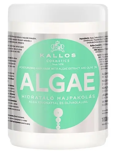 Kallos Algae Moisturizing Hair Mask 1000ml 7492 Kallos Cosmetics