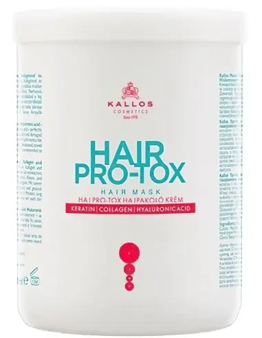 Kallos Pro-Tox Hair Mask 1000ml 7068 Kallos Cosmetics