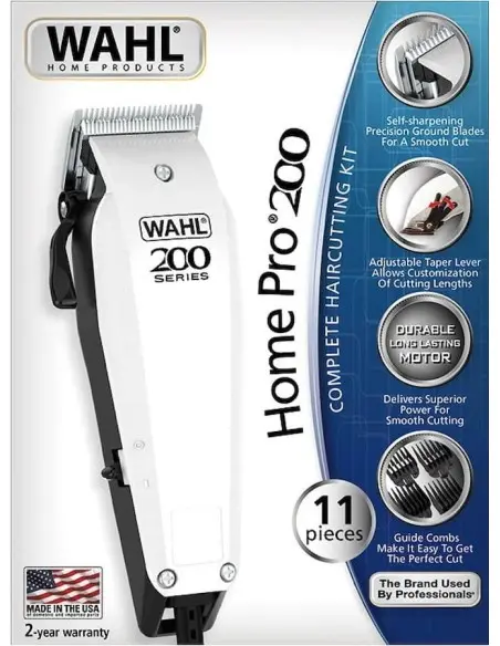 Corded Hair Clipper Home Pro 200 Wahl 9247-1116 Disc-12207 Wahl Men's Grooming €49.90 €40.24