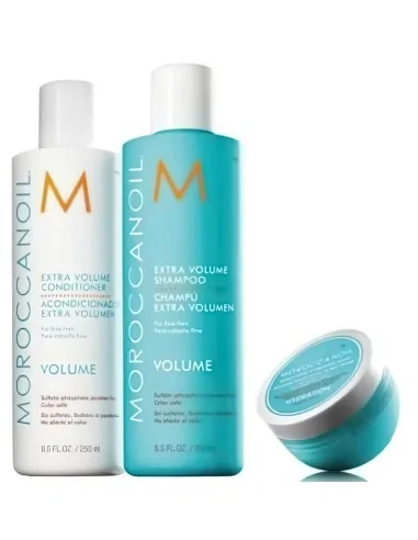 Moroccanoil Pack 2 Extra Volume Shampoo 250ml & Conditioner 250ml & Weightless Ηydrating Μask 250ml 1931 Moroccanoil