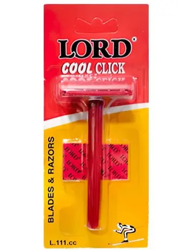 Lord Cool Click Closed Comb Safety Razor L.111.cc Red 10284 Lord Closed Comb Safety Razors €4.99 €4.03