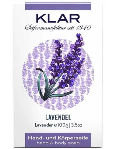 Klar Lavender Soap 100gr 9852 Klar's Soap Soap €5.89 €4.75