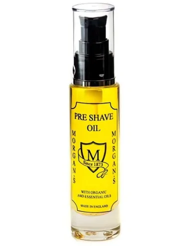 Morgan's Pre Shave Oil Glass Bottle 50ml 1652 Morgan's Pomade Pre Shave Oil €19.90 €16.05