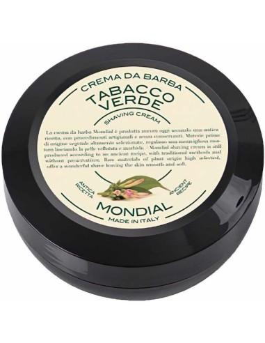 Mondial Tabacco Verde Travel Pack Shaving Cream 75ml 6725 Mondial Κρέμες Ξυρίσματος €12.00 product_reduction_percent€9.68