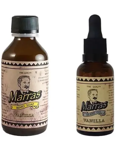 Marras Vanilla Beard Oil 30ml & Beard Shampoo 100ml Pack 5209 Marras