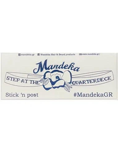 Mandeka Step At The Quarterdeck Sticker 4.6 x 11.4cm €1.90