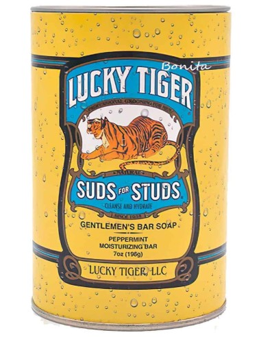 Lucky Tiger Suds for Studs Gents Bar Soap Peppermint 198gr 9445 Lucky Tiger Σαπούνια €19.88 -15%€16.03