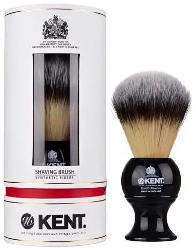 Kent Συνθετικό Πινέλο Ξυρίσματος BLK8S Large Black Knot 23mm 10042 Kent Brushes