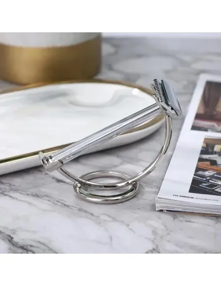 Βάση για Παραδοσιακή Ξυριστική Μηχανή Yaqi Chrome RH04 12282 Yaqi