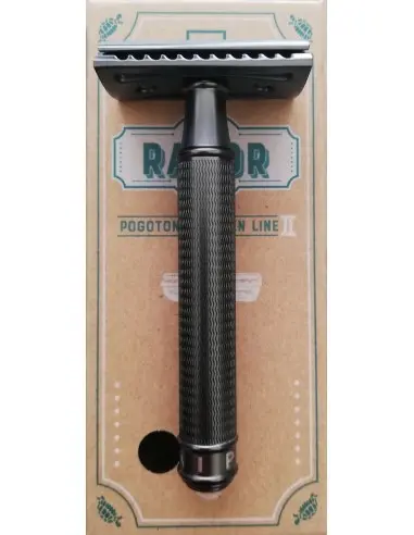 Safety Razor Closed Comb Black Nipavo Pogotonomia Line 2 OfSt-12305 Nipavo Closed Comb Safety Razors €12.90 €10.40