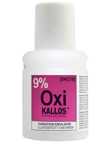 Οξειδωτική Κρέμα Μαλλιών με Άρωμα 30vol Kallos 60ml 12308 Kallos Cosmetics