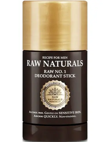 Αποσμητικό Stick Raw Naturals No.1 Recipe for Men 75ml 12316 Recipe for men