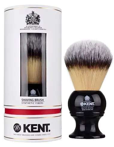 Kent Brushes Συνθετικό Πινέλο Ξυρίσματος BLK12S Extra Large Black Knot 30mm 10043 Kent Brushes