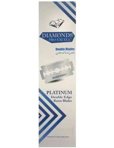 Diamonds Pro Excell Pack 100 Razor Blades Base-3695 Diamonds Pro Excell Base €7.00 €5.65