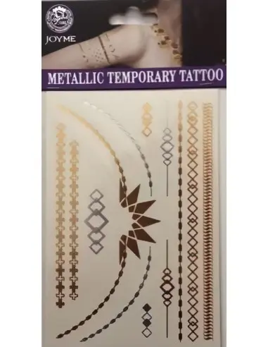 Joyme Metallic Temporary Tattoo JM-BTO4-4 Disc-4611 Tnt Hair