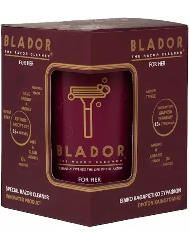 Razor Blade Cleaner Blador for Women 100ml 12341 Blador Barber Disinfectant Liquids €3.00 €2.42